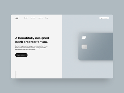 Neobank – Website bank bank card branding card debit card design finance ui uiux ux web website