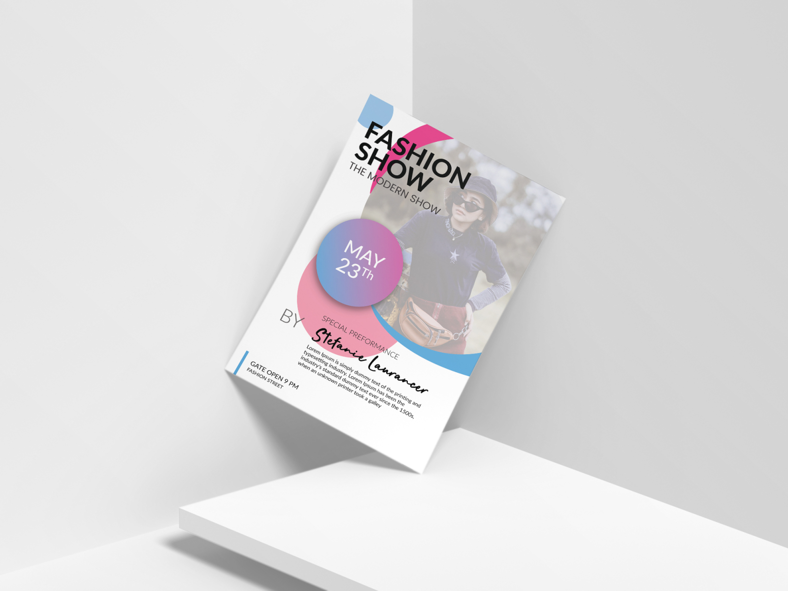 Fashion Show Flayer Template A5 by Focusdeaigntem on Dribbble