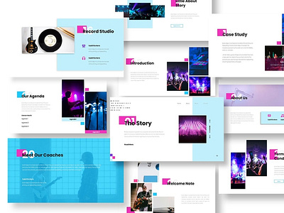 Music Template Powerpoint