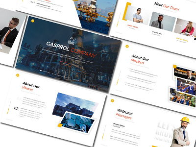 Gasprol Company Powerpoint Template