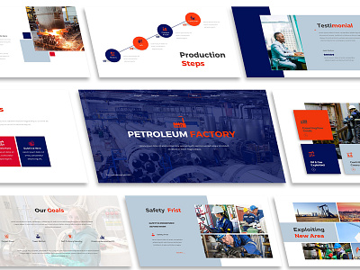 Petroleoum Factory Powerpoint Template
