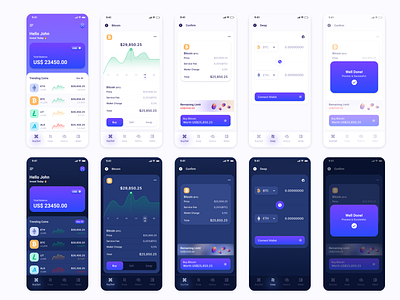 Cryptocurrency app bitcoin buy buysell coin crypto app currency eth sell swap virtualmoney wallet