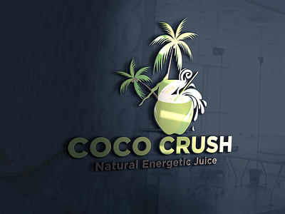 coco crush branding illustration logo logo design minimal typography