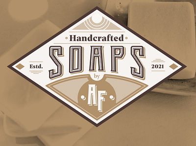 Soaps AF logo soap