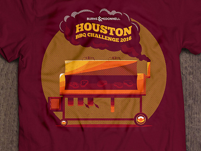 Houston BBQ T-Shirt - Final 2016 bbq challenge final grill houston sauce smoke t shirt