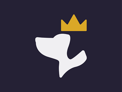 NoblePets adobe adobe illustrator branding crown design dog elegant icon identity logo logo simple luxurious modern pet vector