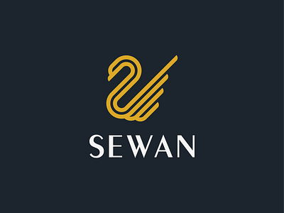 sewan adobe adobe illustrator beauty branding design identity illustration logo logo designs logo simple swan