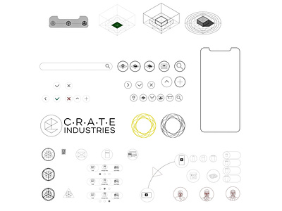 Icon Craftsmanship geometric illustration icondesign icons lineart linedrawing logodesign proportion prototyping simple icons sketching ui userexperiencedesign userinterfacedesign ux