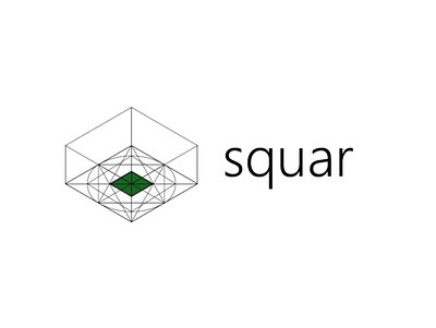 squar axonometric brand and identity brand identity branding geometric illustration logo logodesign logotype square