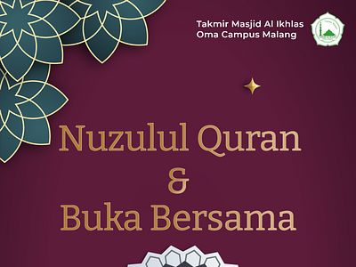Nuzulul Quran Ust Azhar Reza adobe xd design graphic design islam muslim poster poster design ramadan vector xd design