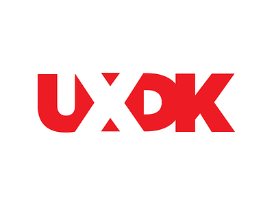 UX.DK is live identity logo red ux