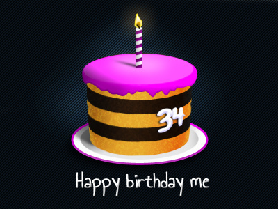 Happy birthday..me birthday cake candle illustration light