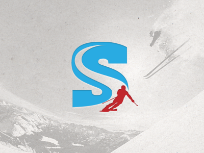Sportsalg logo skiing snow