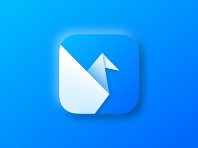 Origami Studio Icon For macOS Big Sur application art branding design facebook icon illustration logo macos big sur origami studio product design prototype ui ux