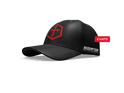 Redemption Motorsports - Hat Design branding design icon logo