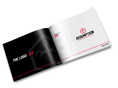 Redemption Motorsports Brand Guidelines branding design icon logo typography
