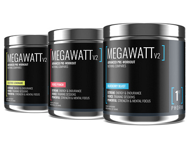 1st Phorm Supplements - Packaging Design