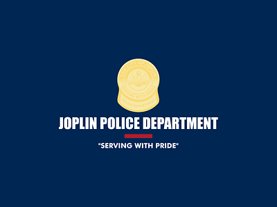 Joplin Police Department Logo branding icon logo