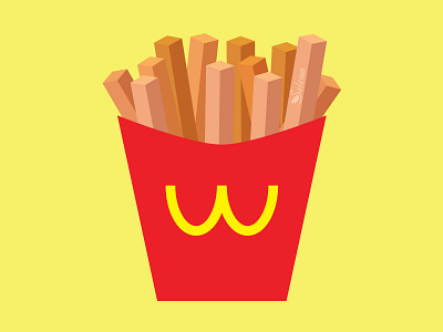 French fries 20200313 design fastfood french fries illustration vector