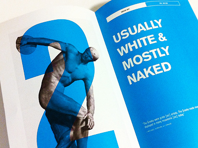 Ch. 2: Greek Art art history blue book information design print satire thesis