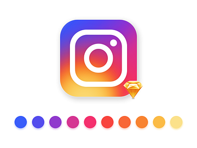 Instagram Vector Logo.sketch app camera freebie icon instagram logo rebrand sketch vector