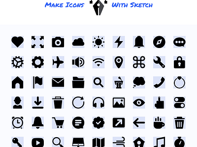 Open Source - Make Icons With Sketch by Allen Wang on Dribbble