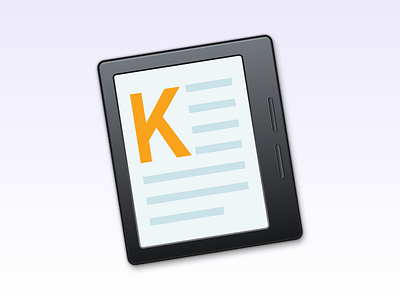 Klib Mac App Icon app icon kindle klib mac notes