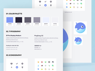 Whale Design Style Guide casestudy style guidelines styleguide whale