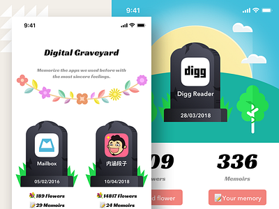 Digital Graveyard apps dead app death digital graveyard graveyard price tag tombstone