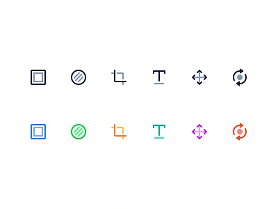 Icons for photo editing. aspect background font icons instagram move photo edit rotate scale square fit text