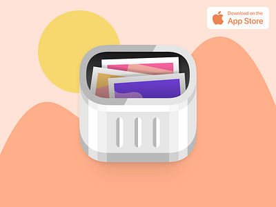 Album Cleaner for iOS album cleaner album manager app icon app store ios app photo app photo cleaner photo editor trash