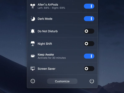 Drop-Down Menu Animation animation animations dropdown macapp menu one switch switch toggle