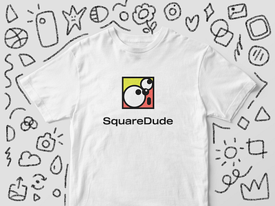 Official T-shirt for SquareDude procreate tee tshirt tshirtdesign