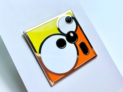 SquareDude Enamel Pin enamelpin pin design