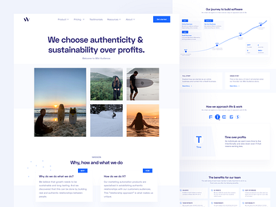 Wild Audience About Page about about page agency agency branding agency landing page agency website case casestudy design landing landing page landing page design ui ui design web design website website design