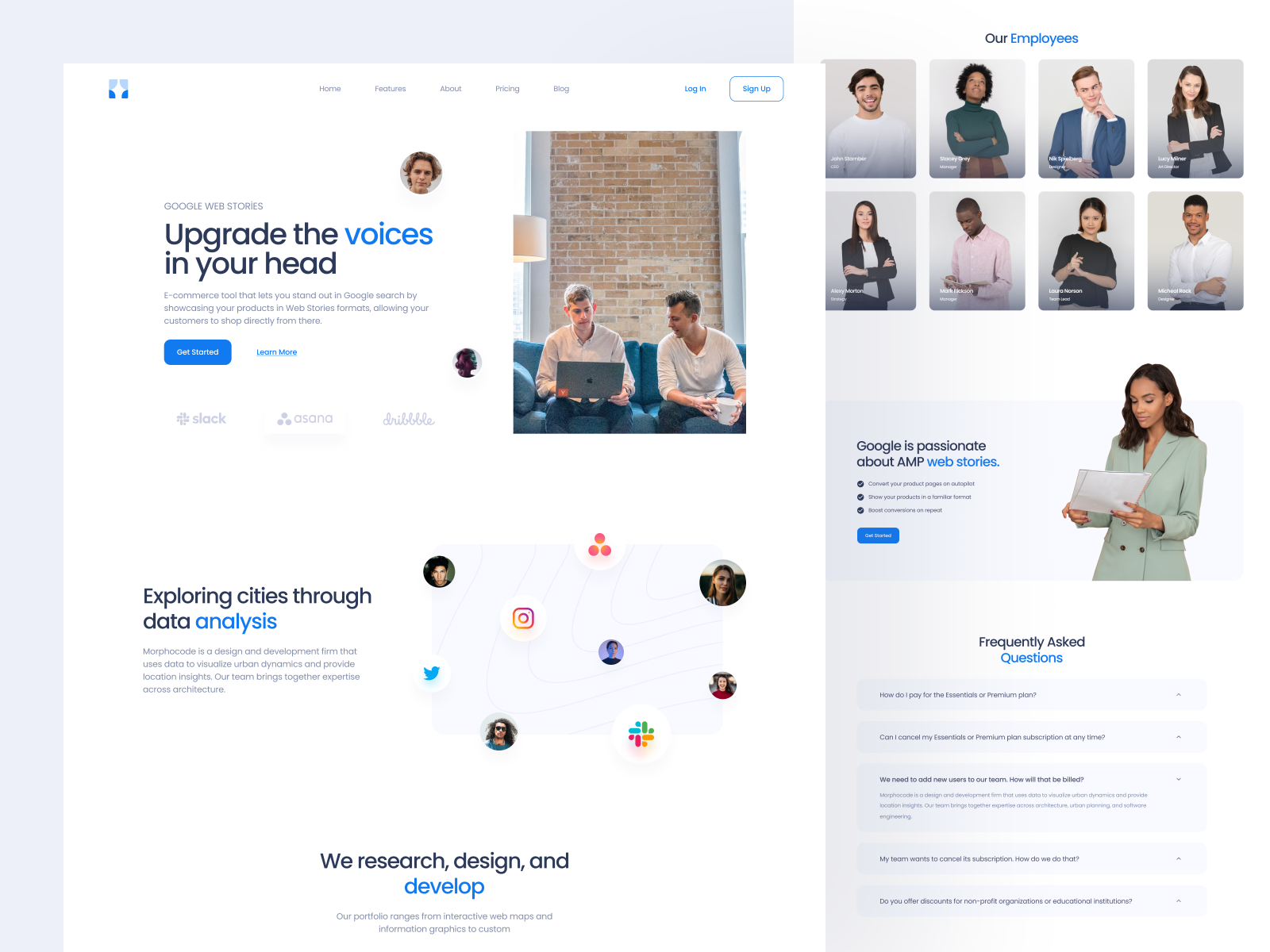 Home Page (Free) by Can Tek on Dribbble