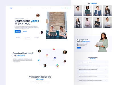 Home Page (Free) agency agency branding agency landing page agency website case casestudy design landing landing page landing page design ui ui design web design website website design
