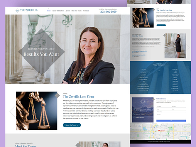 Law Firm Web Design firm landingpage law law firm lawyer ui webdesign wordpress