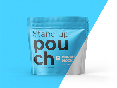 Stand-up Pouch Mockup (square) coffee design mock up mockup mockup psd package design packaging mockup pet psd template