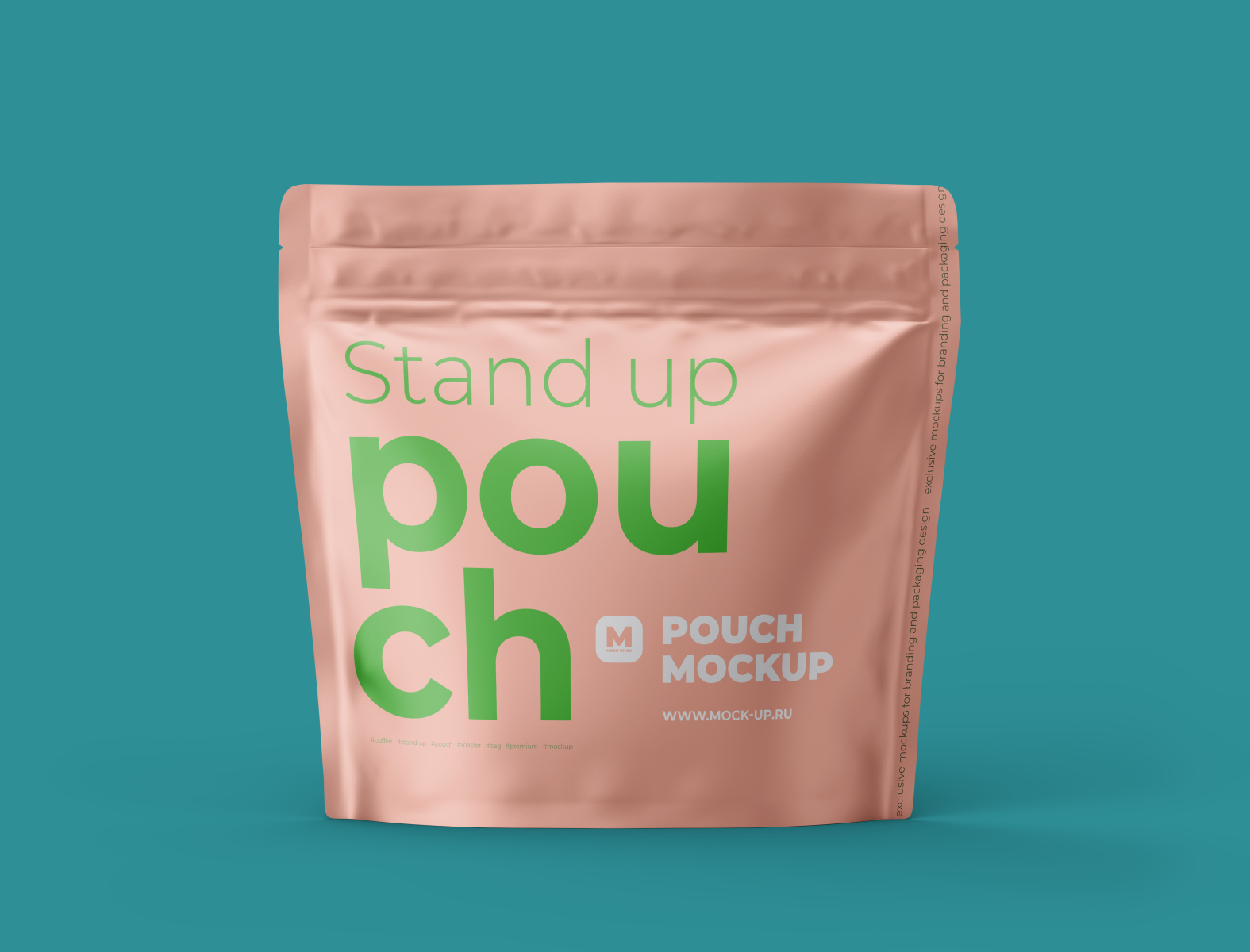 Download Stand Up Pouch Mockup Square By Mock Up Ru On Dribbble PSD Mockup Templates