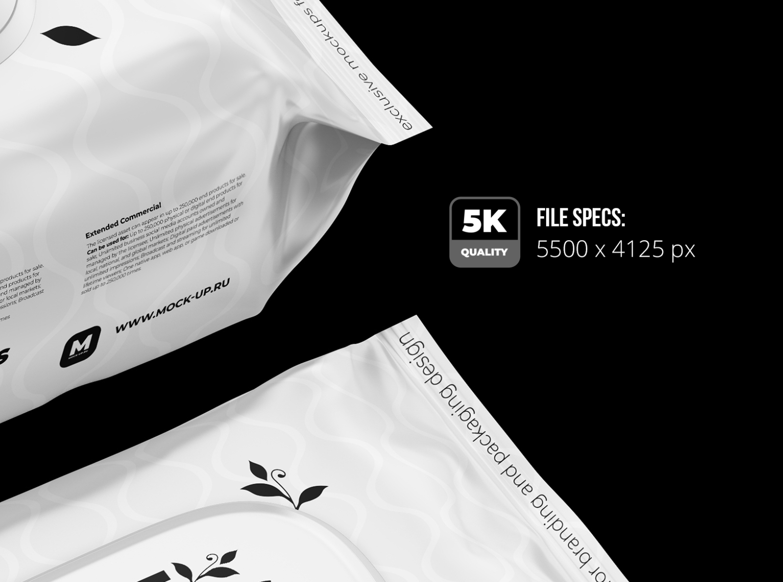 Download Wet Wipes Mockup Large And Small Packaging By Mock Up Ru On Dribbble PSD Mockup Templates
