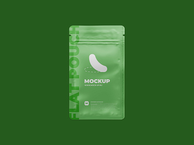 Download Flat Zip Pouch Mockup By Mock Up Ru On Dribbble