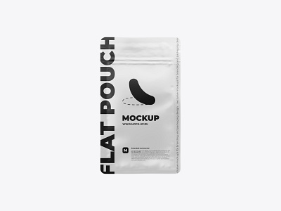 Download Flat Zip Pouch Mockup By Mock Up Ru On Dribbble