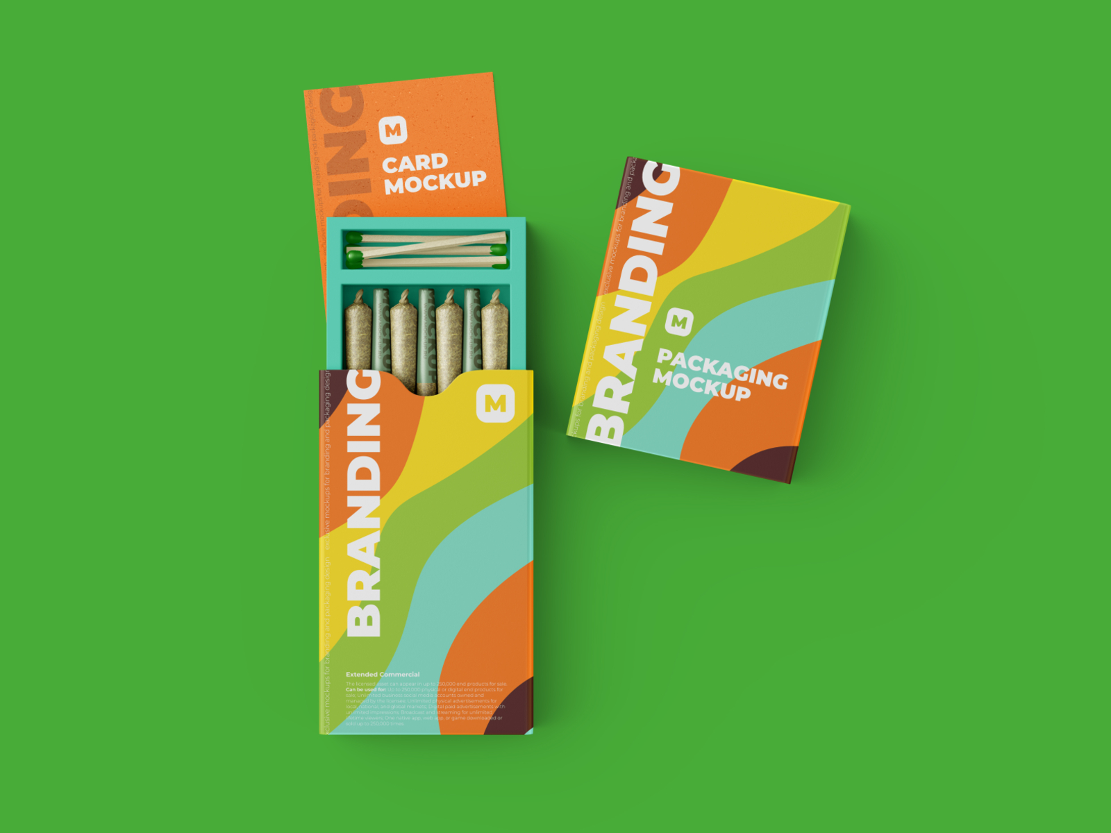 Weed Joint Packaging Mockup (pre roll) by Aleksey Volos on Dribbble