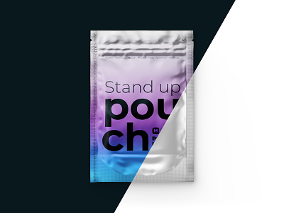 4"x6" Stand-Up Pouch. Flat Empty