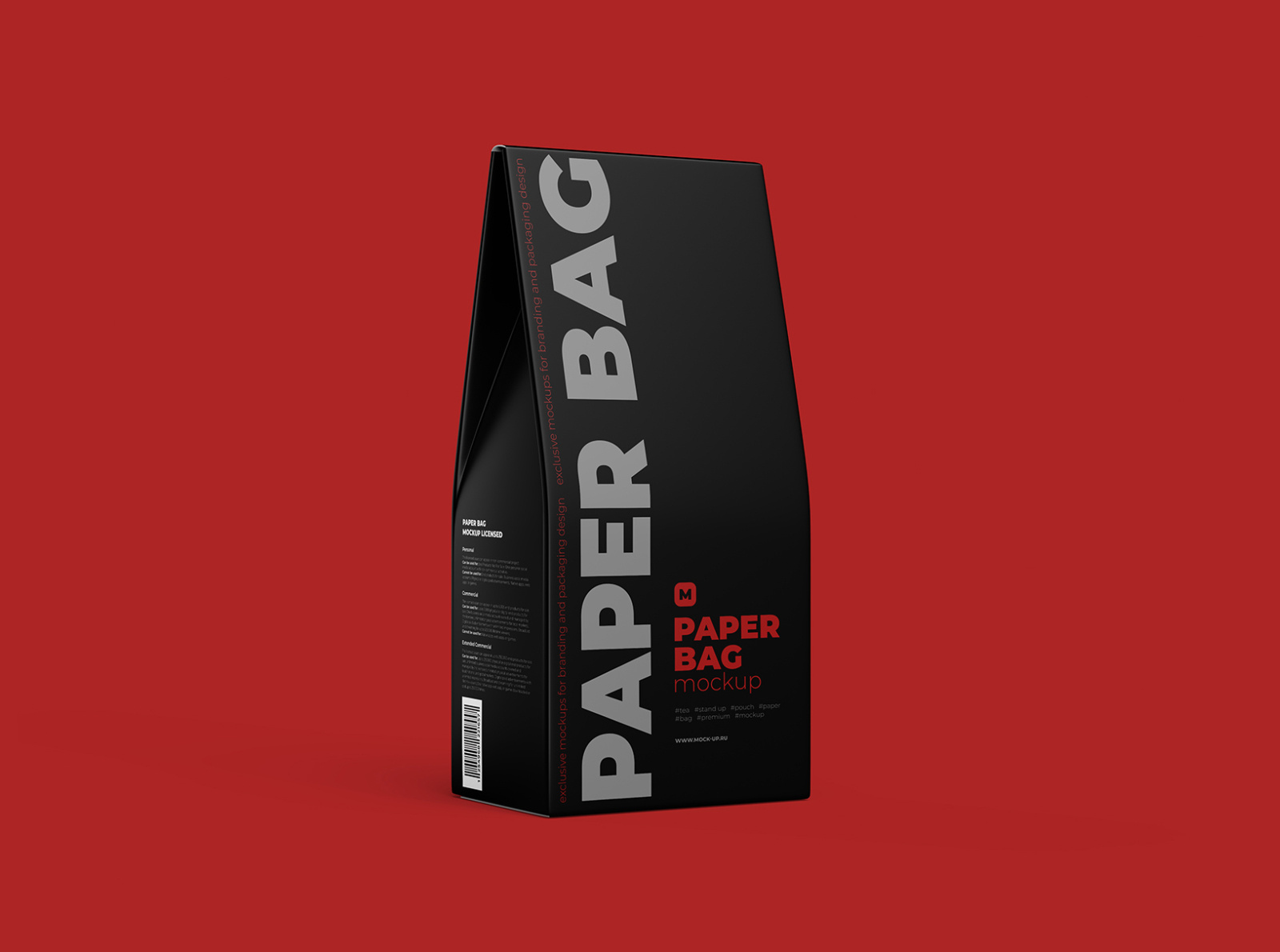 Download Paper Bag Mockup Half Side View By Mock Up Ru On Dribbble PSD Mockup Templates