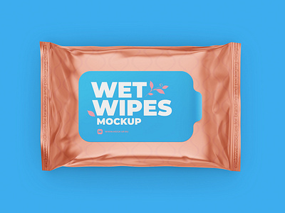 Download Wet Wipes Mockup Top View By Mock Up Ru On Dribbble
