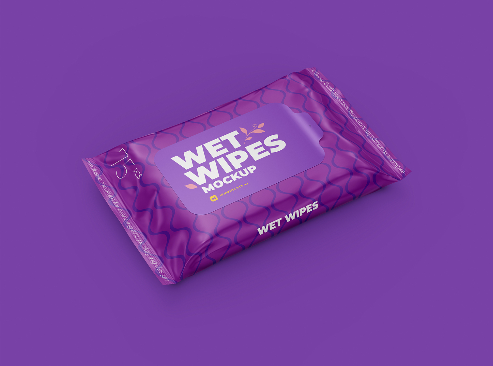 Wet Wipes Mockup. Angled view by Mock-up.ru on Dribbble