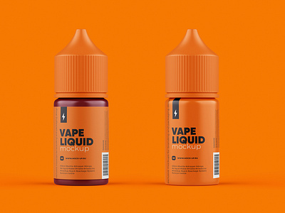 Download Vape Dropper Bottle Mockup 30ml By Mock Up Ru On Dribbble