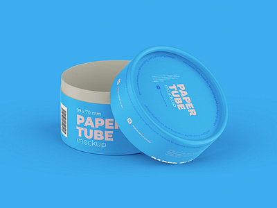 Download Opened Paper Tube Mockup 99x70mm By Mock Up Ru On Dribbble